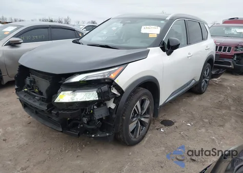 2023 Nissan Rogue Sl Intelligent Awd из США, поврежденный, VIN JN8BT3CB5PW488288